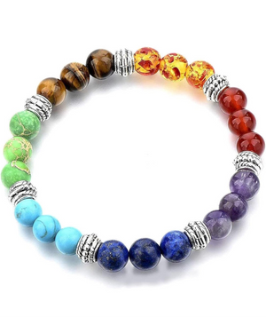 7 Chakra Stretch Bracelet