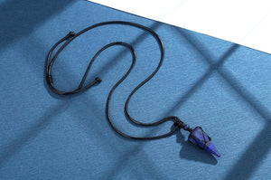 Lapis Lazuli Point Necklace