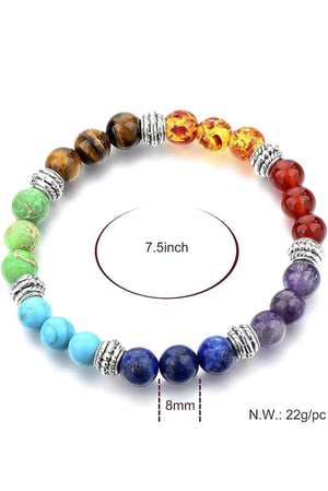 7 Chakra Stretch Bracelet