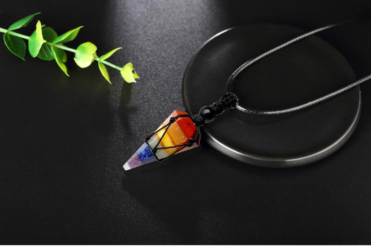 7 Chakra Point Necklace