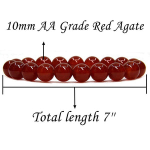 Red Agate Natural Bracelet