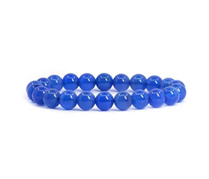 Blue Natural Agate Bracelet