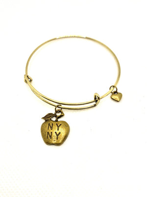 “The Big Apple” NY Bangle Bracelet